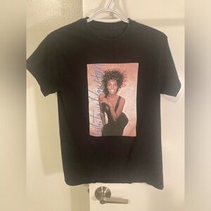 Whitney Houston t shirt